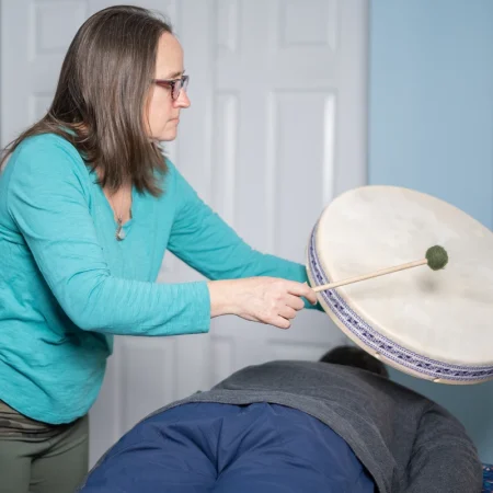 Healing drum clearing energy